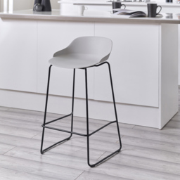 Julian Bowen Set of 2 Rocco Light Grey Stool - Wilko - thumbnail 7