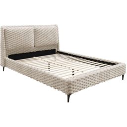 Birlea Tilly King Size Faux Fur Bed - White - Wilko - thumbnail 3