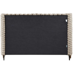 Birlea Tilly King Size Faux Fur Bed - White - Wilko - thumbnail 6