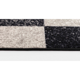 Desire Rugs Havana Black Square Anti Slip Door Mat 120 x 67cm - Size: 67 x 120cm - Wilko - thumbnail 4