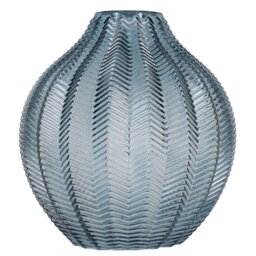 Milo Blue Glass Pendant Light - Wilko