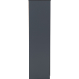 Seconique Dakota 2 Door Dark Grey Wardrobe - Size: 175 x 75 x 48cm - Wilko - thumbnail 6
