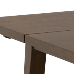 Florence A Line Smoked Oak Rectangular Dining Table - Brown - Furniture To Go - Wilko - thumbnail 6