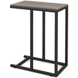Costway Grey C Shaped End Table - Size: 45 x 25 x 64cm - Wilko - thumbnail 3