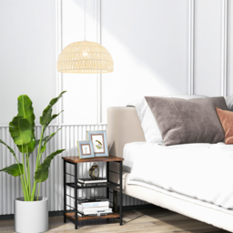 Costway Beige Dome Paper Ceiling Pendant Light - Size: 47 x 47 x 31cm - Cream - Wilko - thumbnail 5