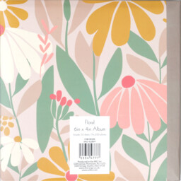 Floral Photo Album 200 Photos - Multicolour - Wilko - thumbnail 5
