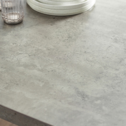 Julian Bowen Miller 6 Seater Concrete Dining Table - Grey - Wilko - thumbnail 7