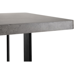 Julian Bowen Miller 6 Seater Concrete Dining Table - Grey - Wilko - thumbnail 5