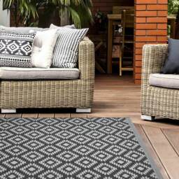 Homemaker County Genesis Silver Rug 160 x 230cm - Wilko - thumbnail 3