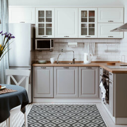 Homemaker County Genesis Silver Rug 160 x 230cm - Wilko - thumbnail 4