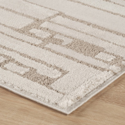 Desire Rugs Hamilton Mocha Bold Geometric Rug 80 x 150cm - Size: 150 x 80 x 1.3cm - Brown - Wilko - thumbnail 5