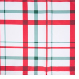 Plaid Tartan Table Runner White - All I Want For Christmas - Wilko - thumbnail 5