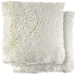 Serene Teddy Cream Cushion Cover 43 x 43cm - Wilko - thumbnail 1
