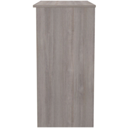 Crowndale Milan 3 Drawer Grey Gloss and Grey Oak Dressing Table Ready Assembled - Size: 80 x 90 x 39cm - Grey Gloss & Grey Oak - Wilko - thumbnail 4
