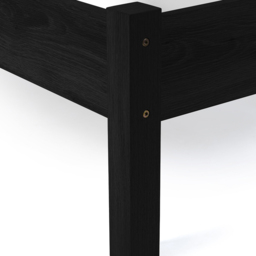 Julian Bowen Padstow Rattan Double Black Bed Frame - Wilko - thumbnail 7