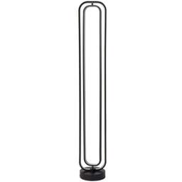 ValueLights Infinity Black Adjustable Revolving Integrated LED Floor Lamp - Size: 122.5 x 19 x 18cm - Wilko - thumbnail 1