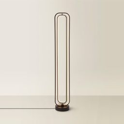 ValueLights Infinity Black Adjustable Revolving Integrated LED Floor Lamp - Size: 122.5 x 19 x 18cm - Wilko - thumbnail 6