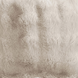 Sweet Dreams Alpine Cream Faux Fur Cushion 56 x 56cm - Wilko - thumbnail 3