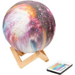 ValueLights Neptune Colour Changing LED Table Lamp - Size: 22 x 18 x 18cm - Multi - Wilko