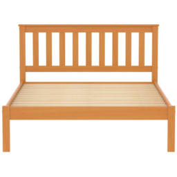 Denver King Size Pine Wooden Bed - Brown - Birlea - Wilko - thumbnail 6