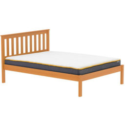 Denver King Size Pine Wooden Bed - Brown - Birlea - Wilko - thumbnail 4