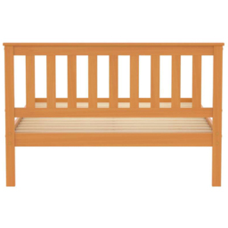 Denver King Size Pine Wooden Bed - Brown - Birlea - Wilko - thumbnail 7