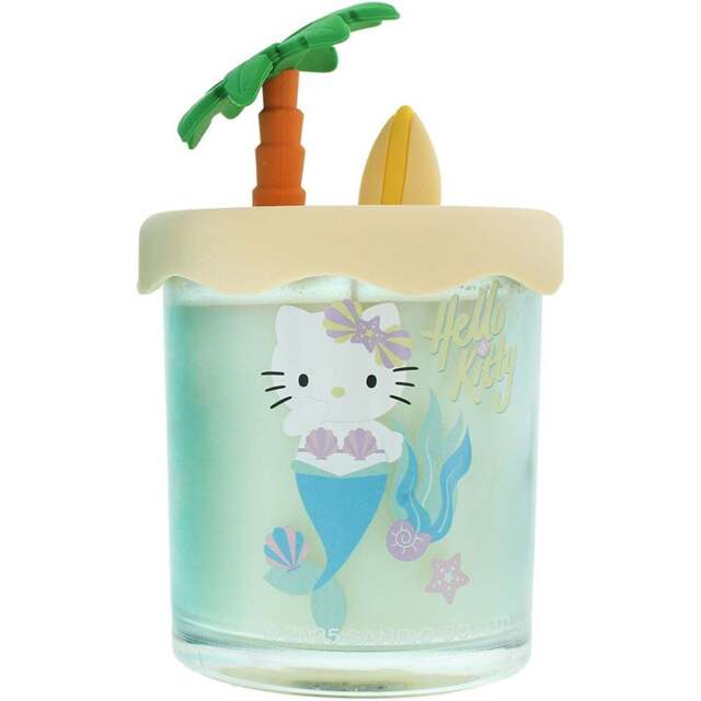 Hello Kitty Seasons Summer Pina Colada Candle with 3D Silicone Lid 206g - Size: 16 x 9.5 x 9.8cm - Multi - Wilko - image 1