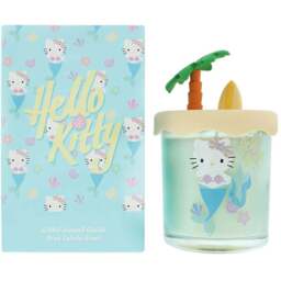 Hello Kitty Seasons Summer Pina Colada Candle with 3D Silicone Lid 206g - Size: 16 x 9.5 x 9.8cm - Multi - Wilko - thumbnail 3