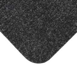 JVL Delta Charcoal Indoor Door Mat 50 x 80cm - Grey - JVL Homewares - Wilko - thumbnail 4