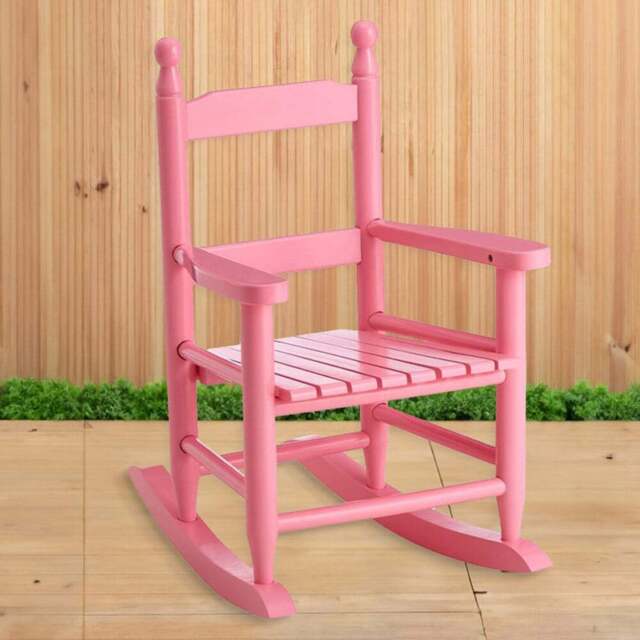 Premier Housewares Kids Pink Rocking Chair - Size: 47 x 37 x 56cm - Premier Kids - Wilko - image 1