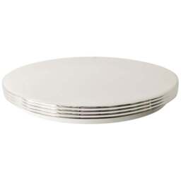 Milagro Bravo White LED Ceiling Lamp 230V - Size: 39 x 39 x 6cm - Wilko - thumbnail 1