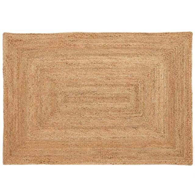 Esselle Home Stockport Natural Braided Rug 80 x 150cm - Brown - Wilko - image 1