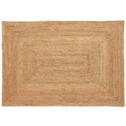Esselle Home Stockport Natural Braided Rug 80 x 150cm - Brown - Wilko - thumbnail 1