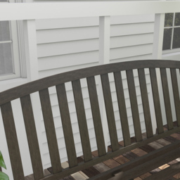 Outsunny 2 Seater Brown Garden Bench - Wilko - thumbnail 4