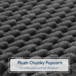 Velosso Charcoal Chunky Popcorn Back Pillow 65 x 55cm - Size: 65 x 55 x 1cm - Wilko - thumbnail 5