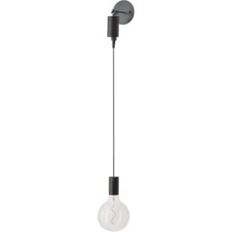 Battery Operated Adjustable Wall Light - Black - Wilko - thumbnail 1