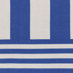 furn. Deck White Stripe Printed Indoor and Outdoor Rug 120 x 120cm - Wilko - thumbnail 3