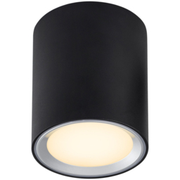Nordlux Fallon Long Black and Steel Surface Downlight - Size: 12 x 10 x 12cm - Wilko - thumbnail 6