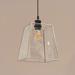 ValueLights Susie Chrome Glass Easy Fit Pendant Shade 2 Pack - Size: 19 x 18 x 18cm - White - Wilko - thumbnail 4