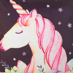 Velosso Unicorn Star Filled Cushion 43 x 43cm 2 Pack - Multi - Wilko - thumbnail 3