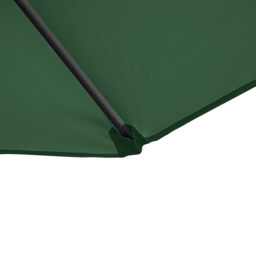 Outsunny 2.5m Garden Parasol Green - Size: 3m - Wilko - thumbnail 4