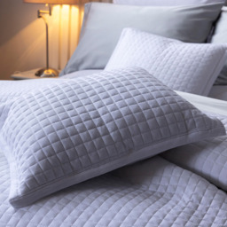 Serene White Crompton Cushion 40 x 50cm - Wilko - thumbnail 3