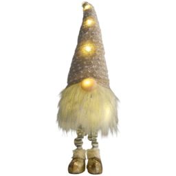 Sparkly LED Standing Gonk Natural - Blushing Ballroom - Wilko - thumbnail 7