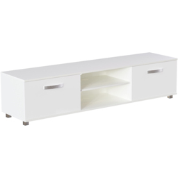 Vida Designs Cosmo 2 Door White TV Unit - Size: 40 x 160 x 38cm - Wilko - thumbnail 3