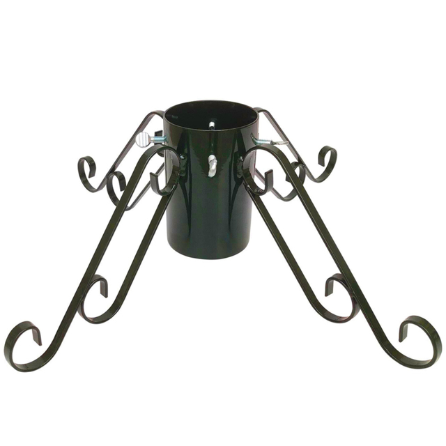 Green Steel Christmas Tree Stand 4 inch - Size: 56cm - Wilko - image 1
