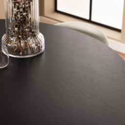 Florence Roxby Round Dining Table Black - Furniture To Go - Wilko - thumbnail 6