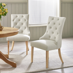 Furniturebox Bodmin Kennsington 4 Seater Round Wooden Dining Set Oak Effect - Brown - Wilko - thumbnail 7