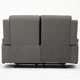 Home Detail Collins 2 Seater Grey Air Leather Manual Recliner Sofa - Wilko - thumbnail 7