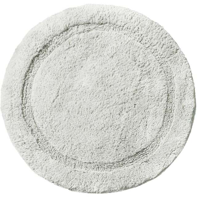 Allure Bath Fashions Marrakesh Dove Grey Round Non-Slip Bath Mat 65cm - Size: 65 x 65cm - Wilko - image 1