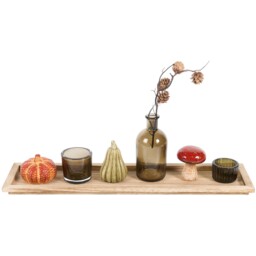 Autumn Candle Tray Multicolour - Wilko - thumbnail 3